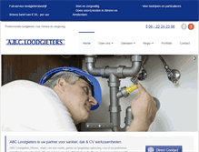 Tablet Screenshot of abcloodgieters.nl